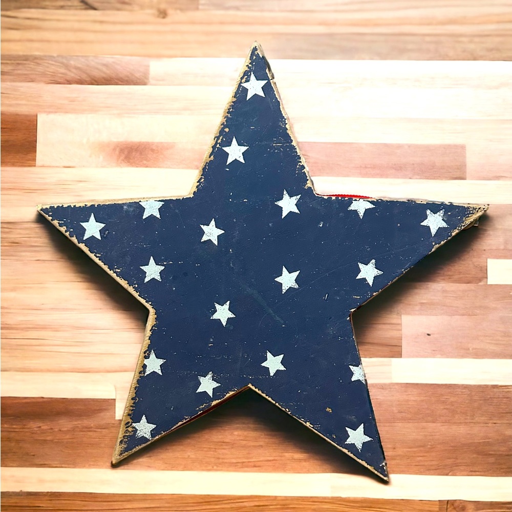 Large USA Rustic Star